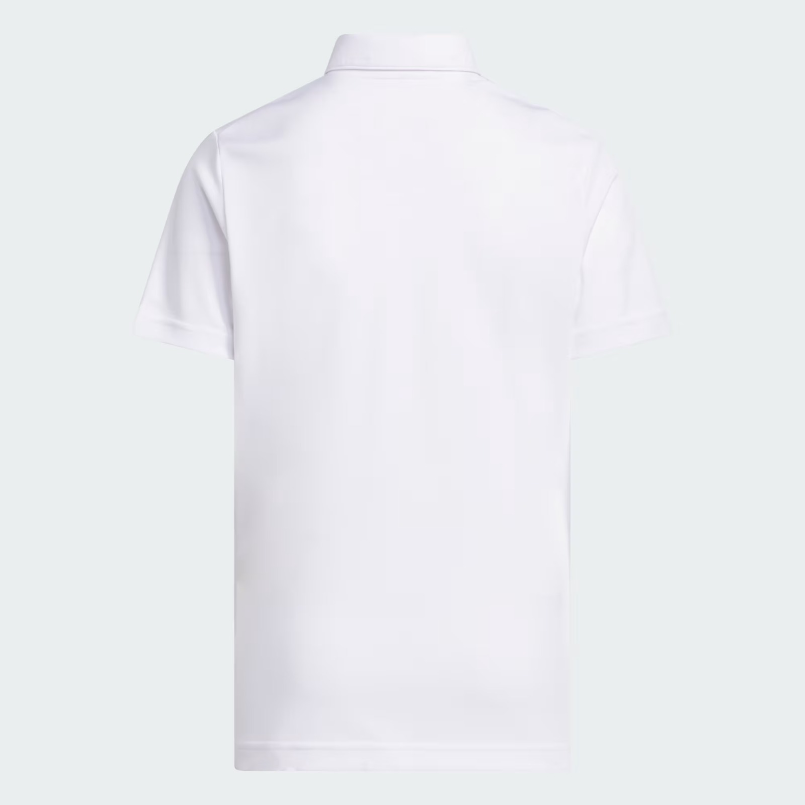ADIDAS WHITE Kids Performance Polo Shirt - Adidas KF2632 - Image 2
