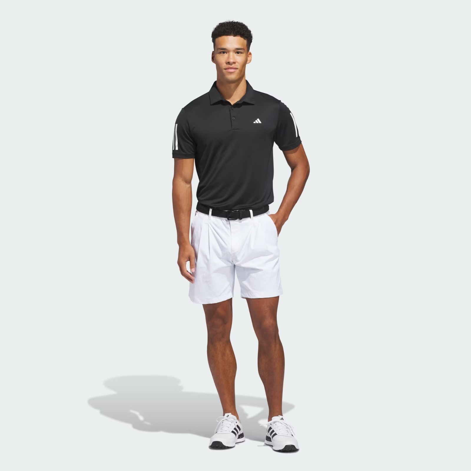 ADIDAS Performance 3-Stripe Polo Shirt - Adidas KC5547 - Image 3
