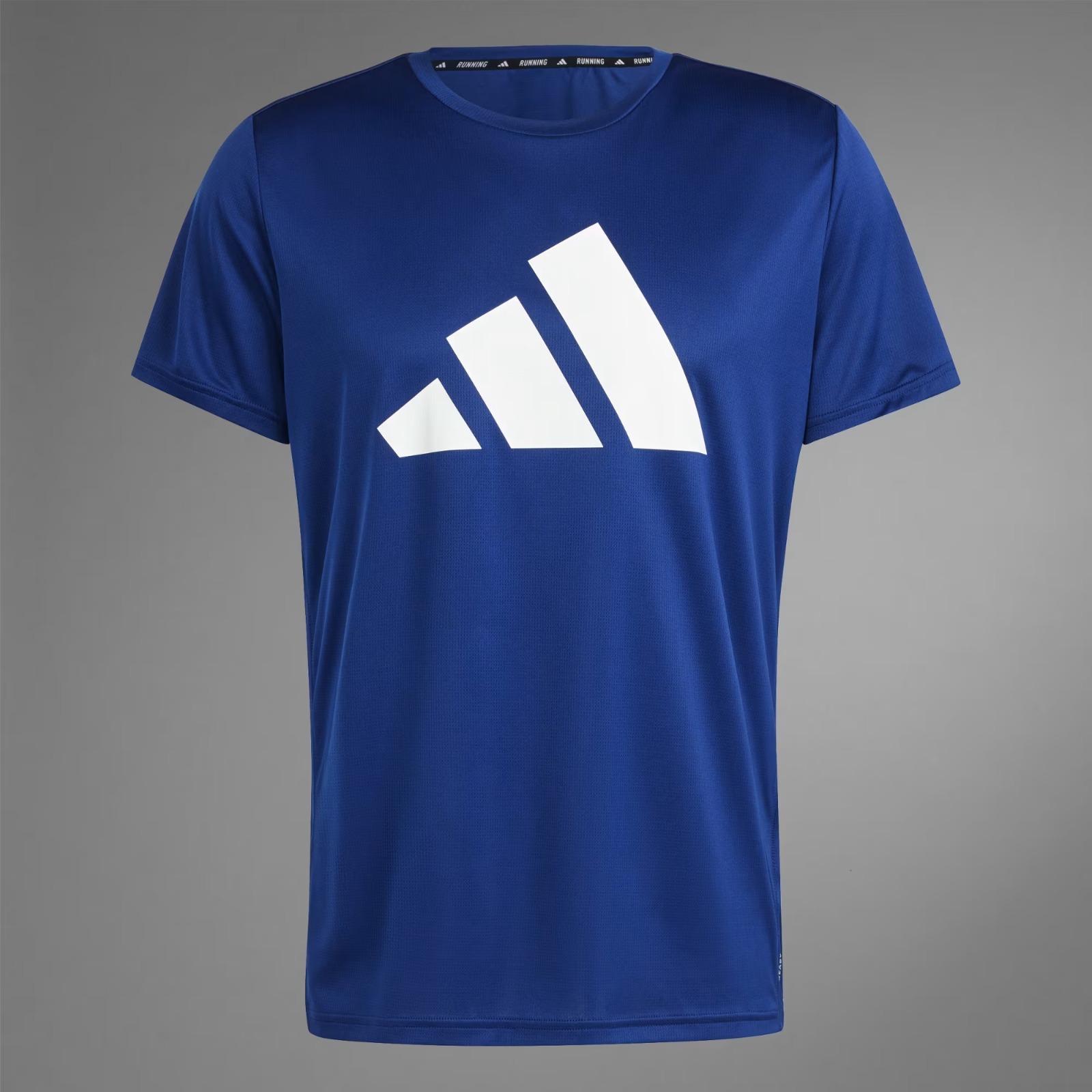ADIDAS BLUE Run It Tee - Adidas IN0076 - Image 9