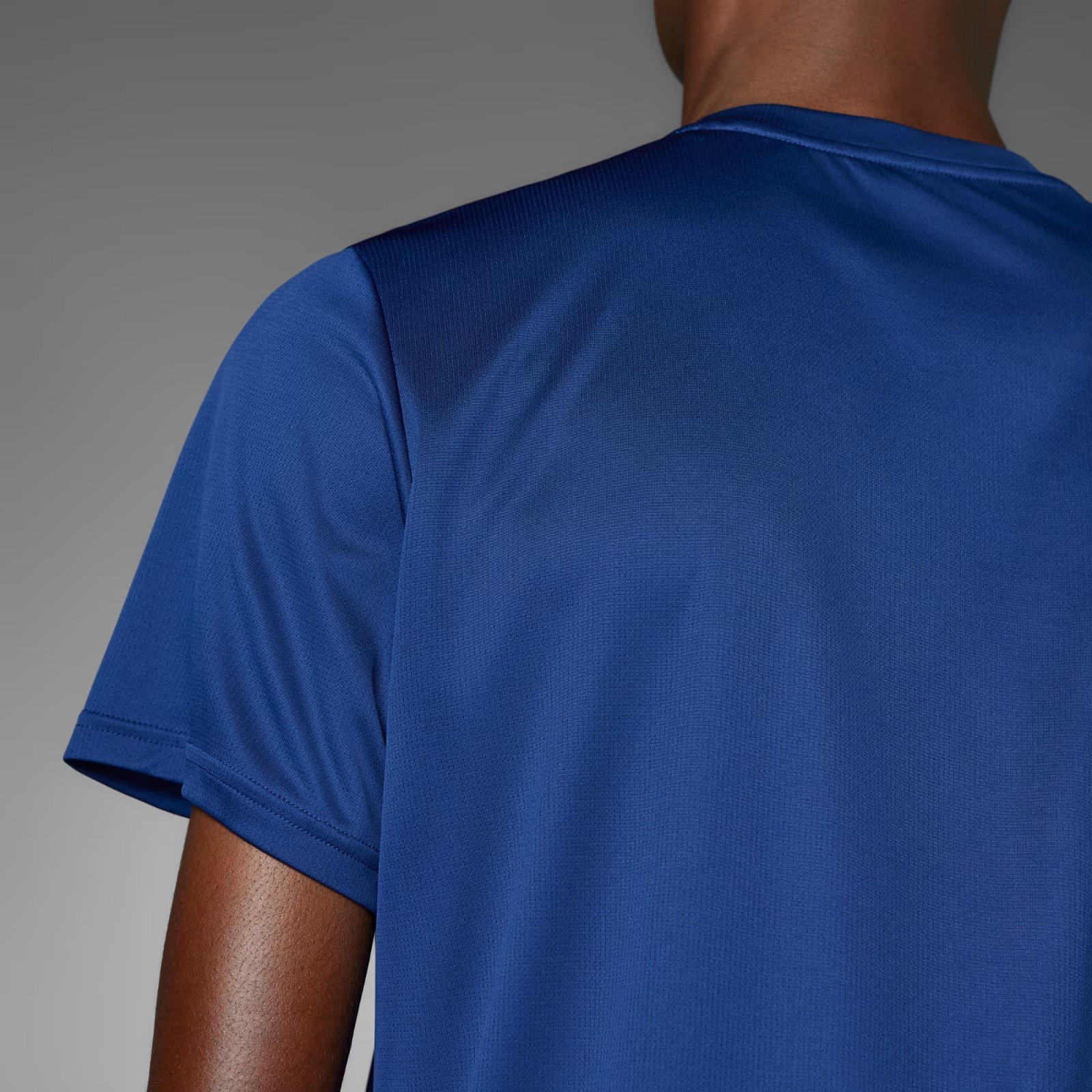 ADIDAS BLUE Run It Tee - Adidas IN0076 - Image 4