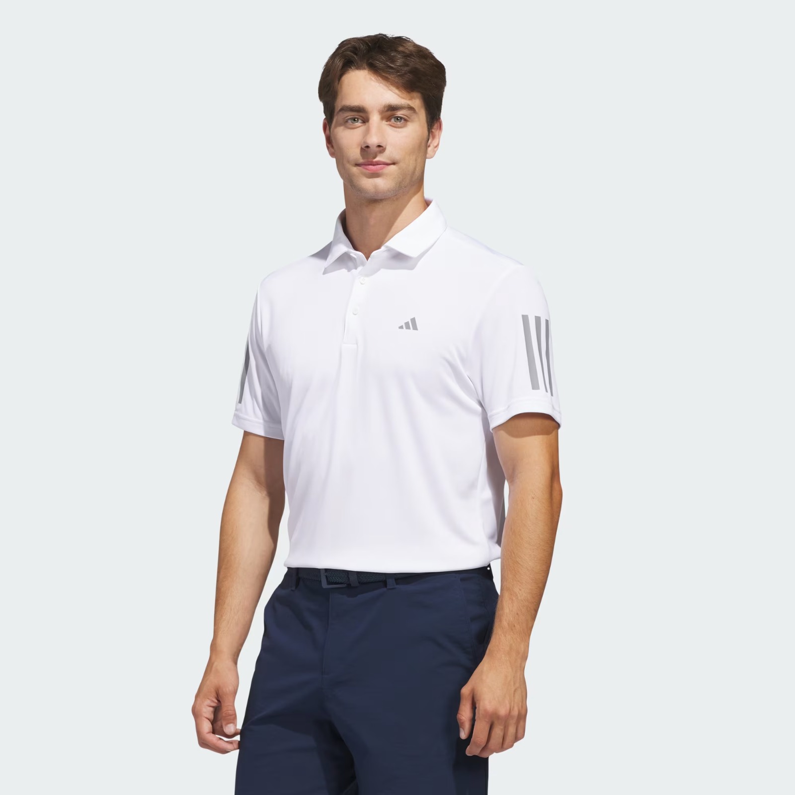 ADIDAS Performance 3-Stripe Polo Shirt - Adidas KC5548