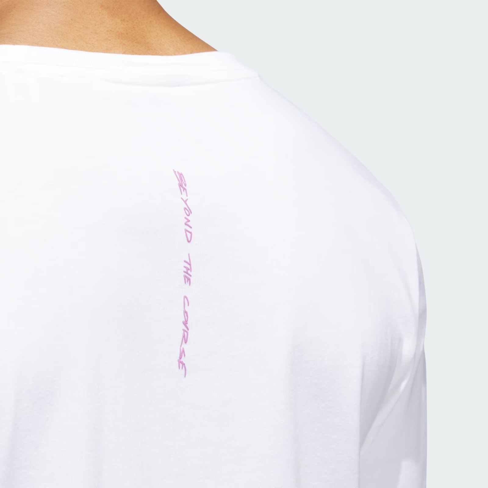 ADIDAS Beyond The Course Graphic Long Sleeve Tee - Adidas JX1756 - Image 6
