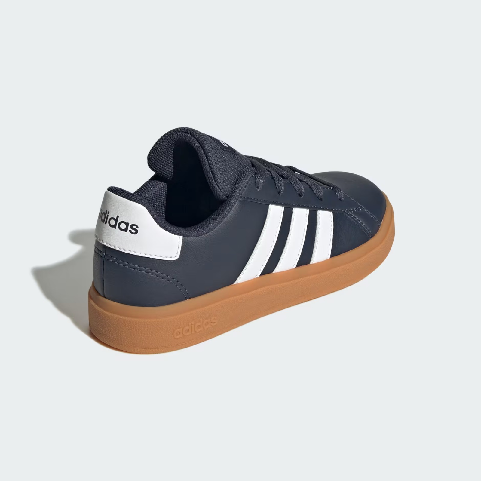 ADIDAS Grand Court Lifestyle Tennis Lace-Up Shoes - Adidas JI0970 - Image 5