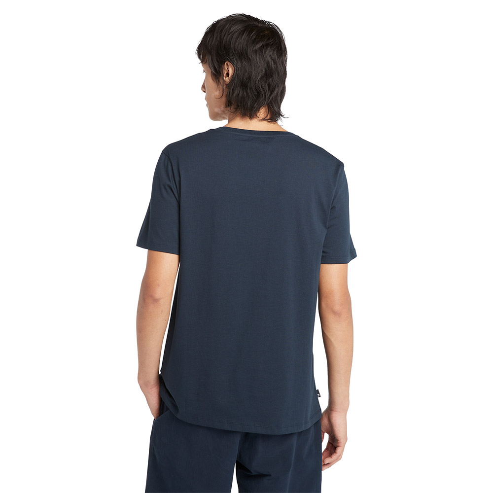 TIMBERLAND CAMO SHORT SLEEVE TEE TB0A5UBF433-433 Blue - Timberland TB0A5UBF 433 - Image 2