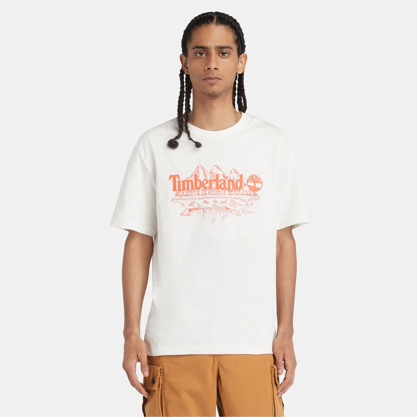 Timberland Men's Graphic Slub T-Shirt - Timberland TB0A5UFU CM9