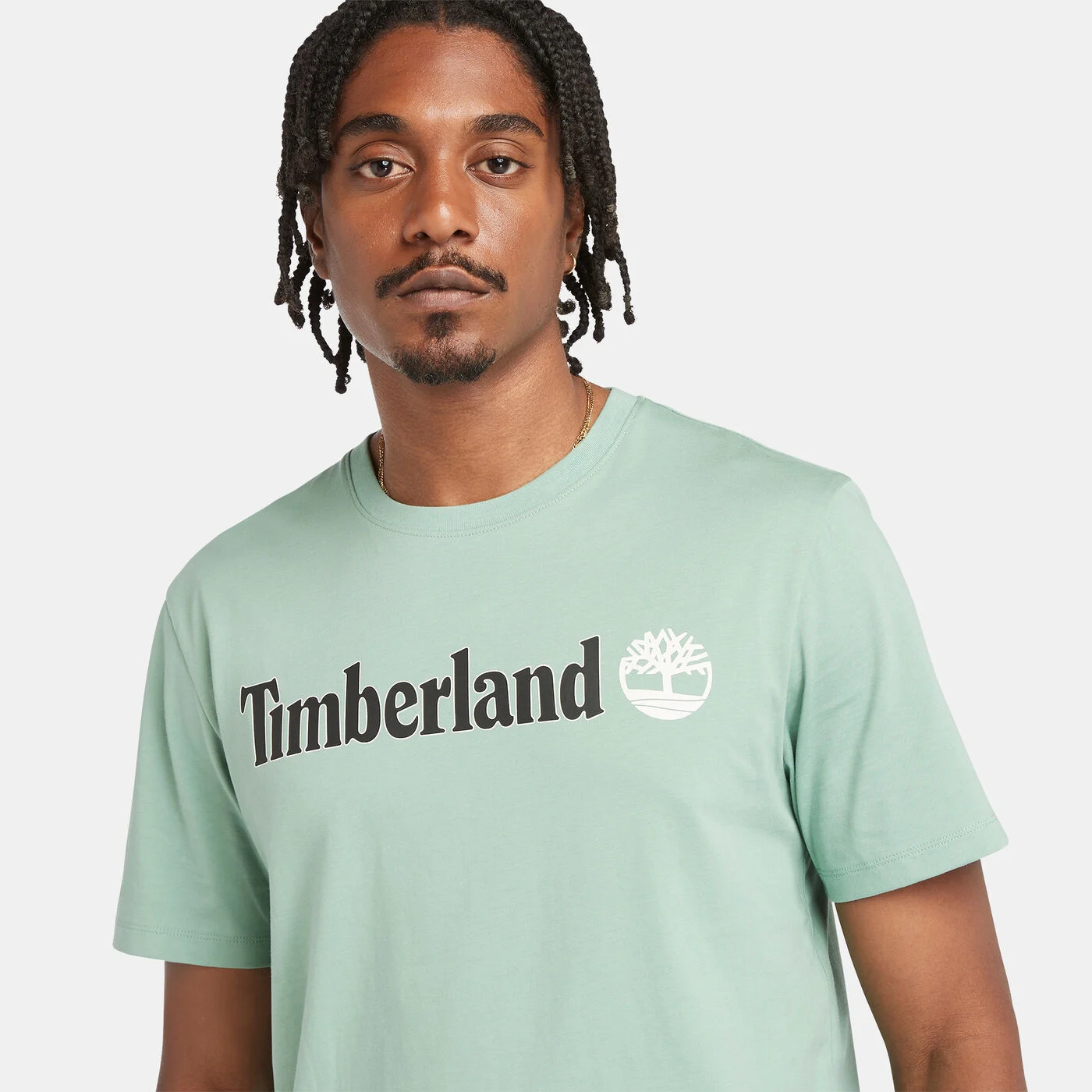 Timberland Linear Logo T-Shirt for MeN - Timberland TB0A5UPQ EW0 - Image 4
