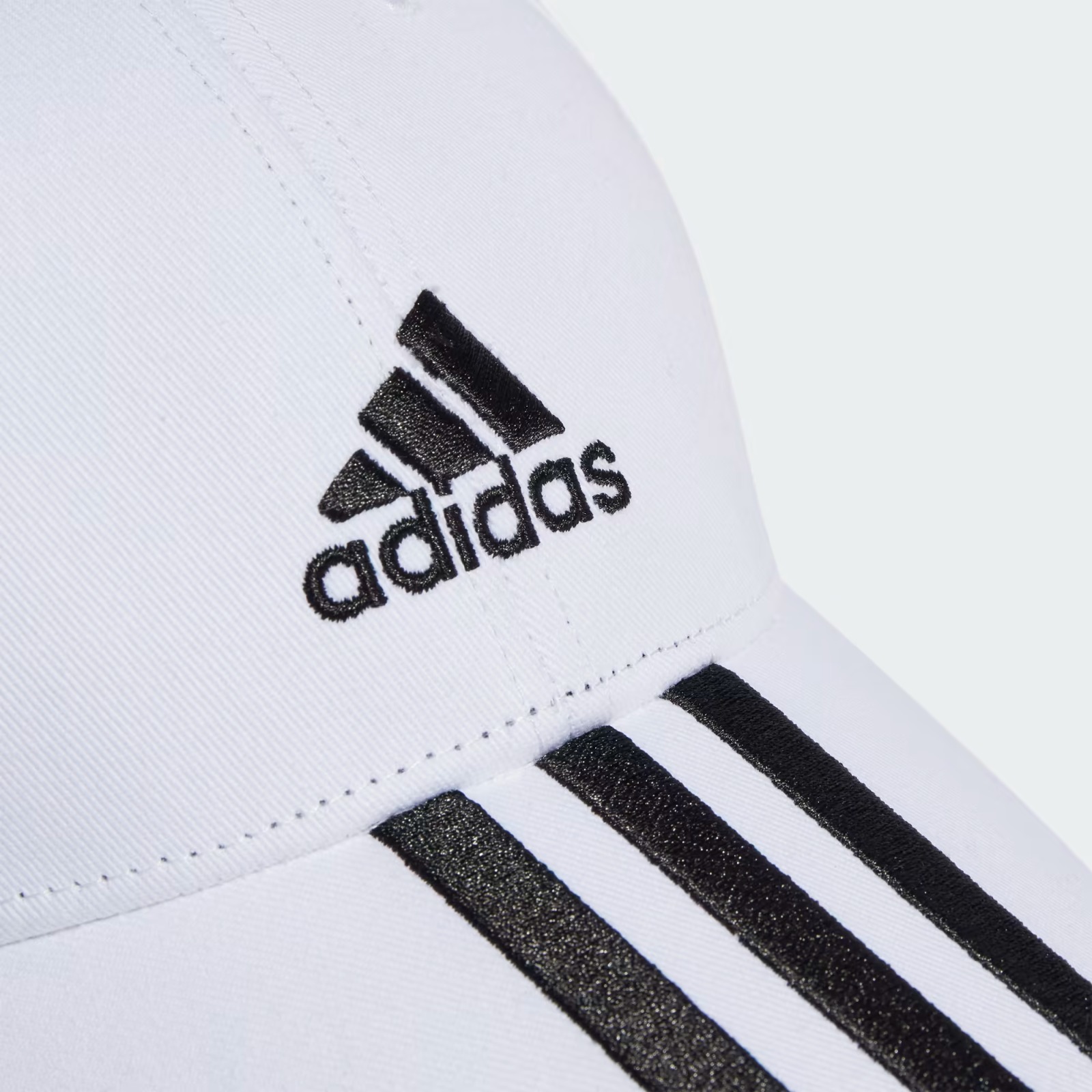 ADIDAS 3-Stripes Cotton Twill Baseball Cap - Adidas II3509 - Image 3