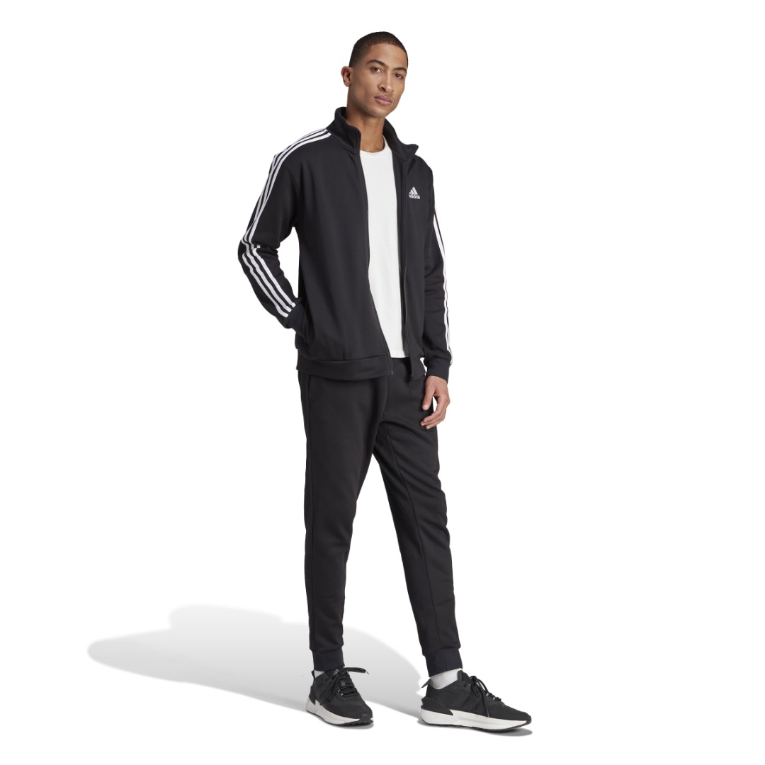 ADIDAS Basic 3-Stripes Fleece Track Suit - Adidas IJ6067 - Image 5