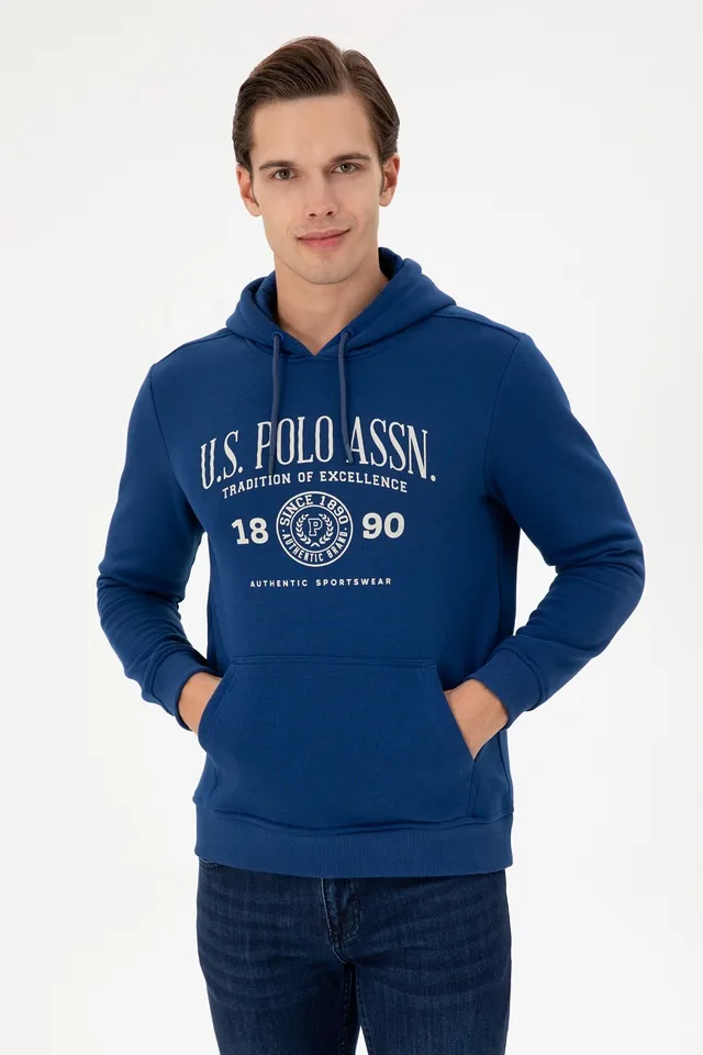 US POLO ASSN Indigo Sweatshirt - US POLO ASSM 50293446011 - Image 3