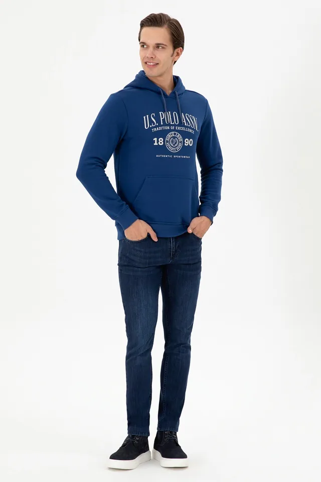 US POLO ASSN Indigo Sweatshirt - US POLO ASSM 50293446011 - Image 4